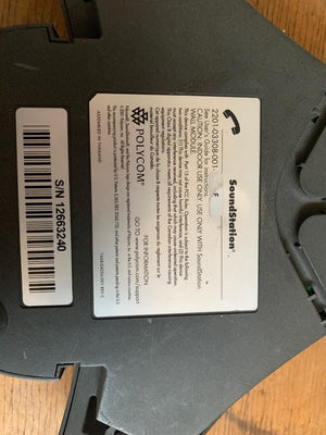 Polycom SoundStation VOIP Conference Phone - 2ndhandwarehouse.com