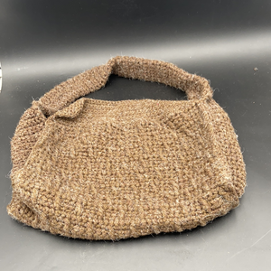 Brown  woolen bag