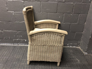 Rattan Arm Chair with Cushion