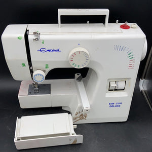 Sewing Machine Empisal EM-250 DELUXE (missing accessories & power supply)