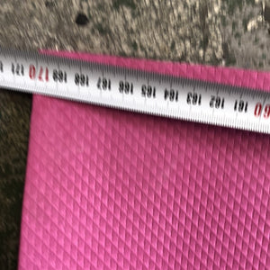 Pink gym mat