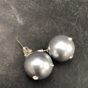 Grey  earrings