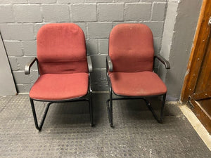 Visitor Chair Red - PRICE DROP