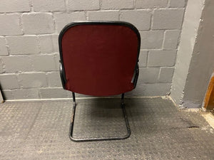 Visitor Chair Red - PRICE DROP