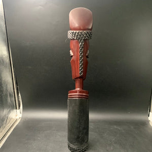 Carved heads Zimbabwean