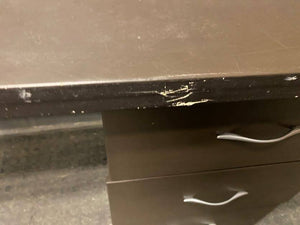 RHS Dark 3 Drawer Office Desk