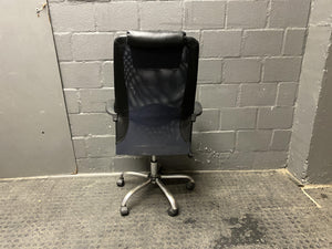 Executive High Back Office Chair (Steel Legs) -REDUCED
