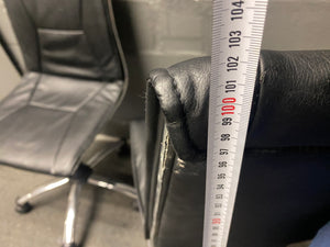Pleather office chairs with no arms - PRICE DROP