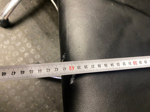 Pleather office chairs with no arms - PRICE DROP