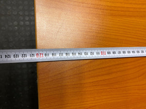 Small Oak Desk With Credenza (RHS)