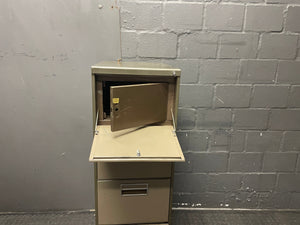 Steel 4 Drawer Filing Cabinet (With Safe) - REDUCED - PRICE DROP