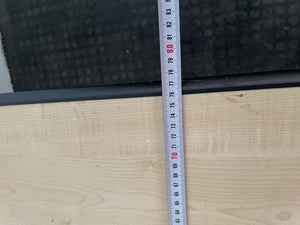 Plain Wooden Desk(Black Edge)120cm X 77cm) - PRICE DROP