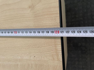 Plain Wooden Desk(Black Edge)120cm X 77cm) - PRICE DROP