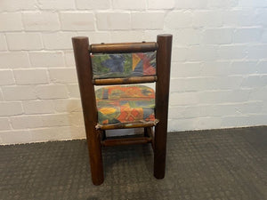 Hard Wood Chair (Damaged) - PRICE DROP