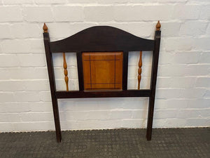 Darkwood Yellowwood Single Headboard