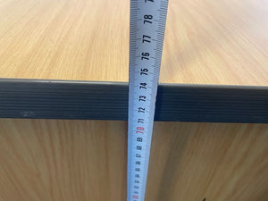 Plain Office Desk (Black Lining Sides)