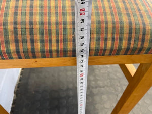 Print Oak Dining Chair - PRICE DROP