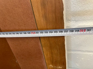 Large White Wooden Projector Screen (257cm X 197cm) - some damage - REDUCED