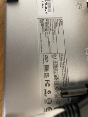 Dell 19inch PC Monitor Silver & Black