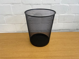 Black Mesh Office Bin