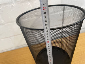 Black Mesh Office Bin