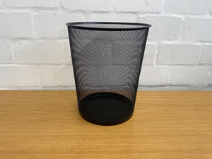 Black Mesh Office Bin
