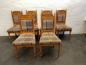 Oak Print Dining Chair - PRICE DROP - 2ndhandwarehouse.com