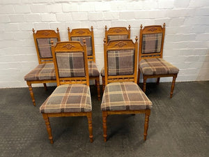 Oak Print Dining Chair - PRICE DROP - 2ndhandwarehouse.com