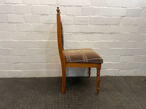 Oak Print Dining Chair - PRICE DROP - 2ndhandwarehouse.com