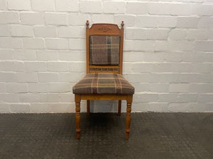 Oak Print Dining Chair - PRICE DROP - 2ndhandwarehouse.com
