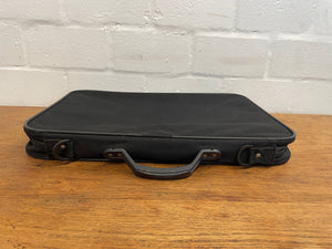 Black Portfolio Case With Ring Binder