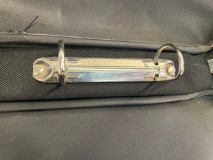 Black Portfolio Case With Ring Binder