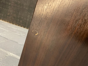 Dark 3 Drawer Pedestal (On Wheels) - PRICE DROP