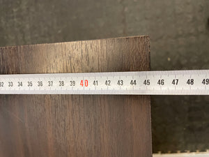 Dark 3 Drawer Pedestal (On Wheels) - PRICE DROP