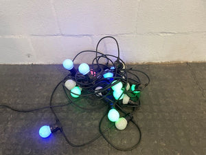 Patio Colorful String Lights