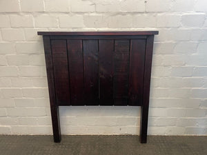 Dark Cherry Single Bed Headboard