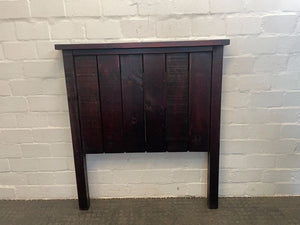 Dark Cherry Single Bed Headboard