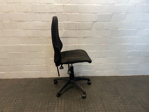 Hight Back Black Typist Chair