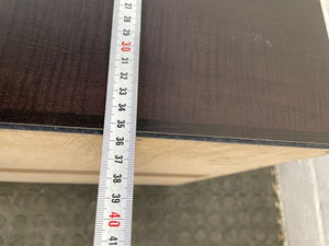 2 Drawer Dark Wood Bedside Pedestal - PRICE DROP