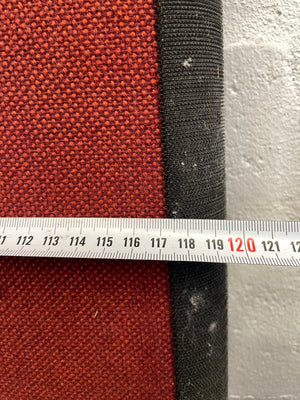 Maroon Office Divider 120cm X 180cm