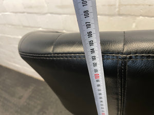 Atlantic Cape Barbara Black Bar Stool (Small Tear) - PRICE DROP