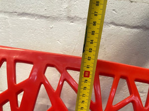 Red Leaf Cafe Chair - Square Back - PRICE DROP