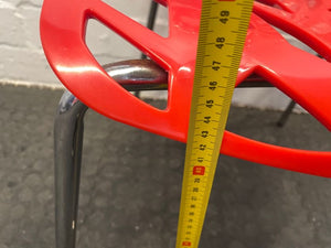 Red Leaf Cafe Chair - Square Back - PRICE DROP