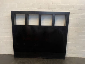 Dark Wood Queen Size Headboard