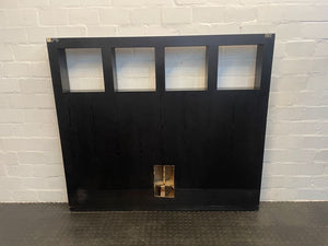 Dark Wood Queen Size Headboard