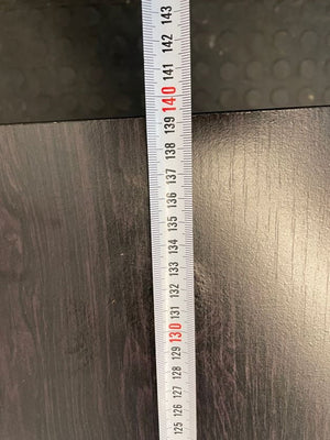 Dark Wood Tv Stand With Glass - PRICE DROP