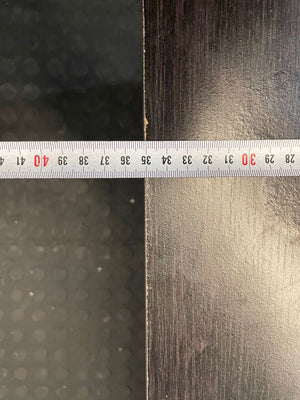 Dark Wood Tv Stand With Glass - PRICE DROP