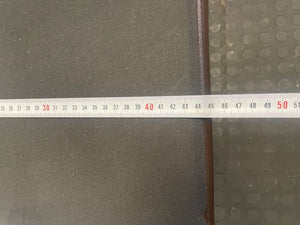 Brown Steel Framed Chair (Material Peeling) - PRICE DROP