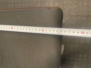 Brown Steel Framed Chair (Material Peeling) - PRICE DROP