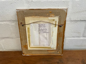 Abstract White Framed Art